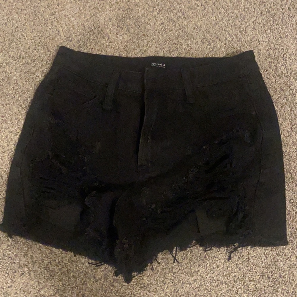 Black shorts